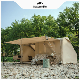 Naturehike挪客亘12Y充气帐篷 亘13.2户外露营4-6人家庭小屋天幕