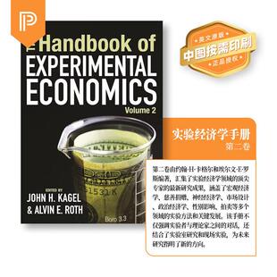 Handbook Economics 预售 The 正版 英语书籍 纯全英文版 按需印刷 Volume Experimental 原著进口原版 英文原版