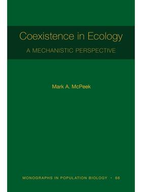【预售 按需印刷】Coexistence in Ecology 英文原版 纯全英文版正版原著进口原版英语书籍