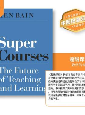 【预售 按需印刷】Super Courses 英文原版 纯全英文版正版原著进口原版英语书籍