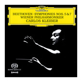 原装 维也纳乐SACD唱片 进口 克莱伯 碟片 贝多芬第五.七交响曲