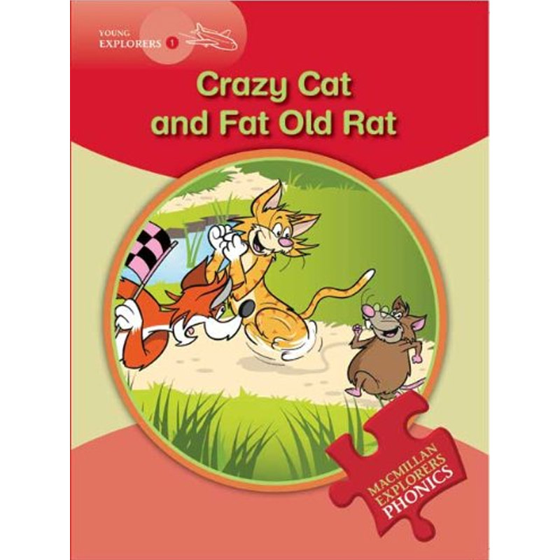 Young Explorers 1: Crazy Cat and Fat Old Rat  进口书籍书本 纯全英文版正版原著进口原版英语书籍