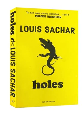 别有洞天 英文原版小说 Holes 纽伯瑞奖获奖小说青少年推荐读物名家Louis Sachar课外英文读物纯英语版成长文学作品 原版英语书籍
