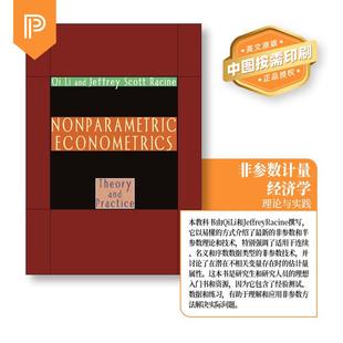 【预售 按需印刷】Nonparametric Econometrics非参数计量经济学 英文原版 纯全英文版正版原著进口原版英语书籍
