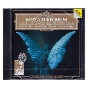 【原装进口】莫扎特安魂曲 金装卡拉扬系列 古典 CD唱片 4390232