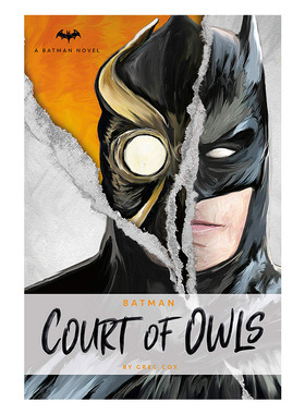 蝙蝠侠 猫头鹰法庭 英文DC Comics novels - The Court of Owls 影视小说 Greg Cox 纯全英文版正版原著进口原版英语书籍