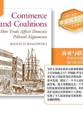【预售 按需印刷】Commerce and Coalitions商业与联盟 英文原版 纯全英文版正版原著进口原版英语书籍
