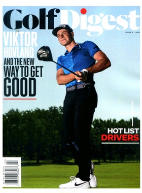 【全年订阅】Golf Digest  高尔夫球辑要 8期