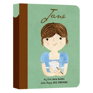 Austen 进口原版 简奥斯汀 英语书籍 全英文版 Jane 英文原版 小女孩大梦想纸板书 First