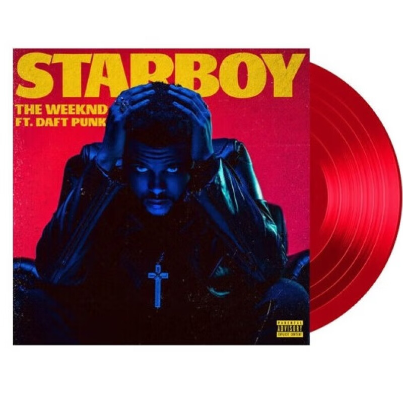 中图音像】威肯 The Weeknd  盆栽哥 Starboy限量红胶2LP黑胶唱片