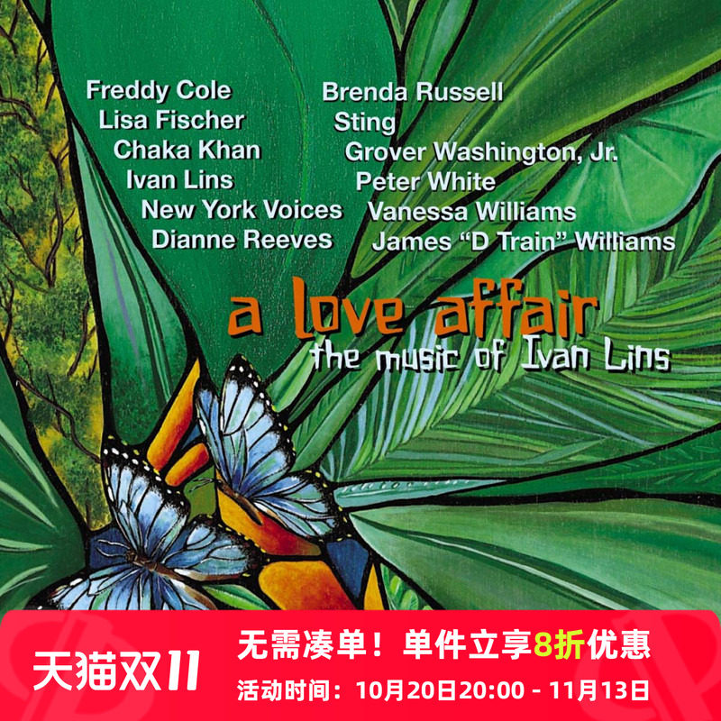 【原装进口】A Love Affair 爱情物语 伊万林斯 CD唱片 CD83496