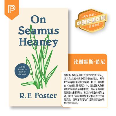 【预售 按需印刷】On Seamus Heaney关于希默斯 希尼 英文原版 纯全英文版正版原著进口原版英语书籍