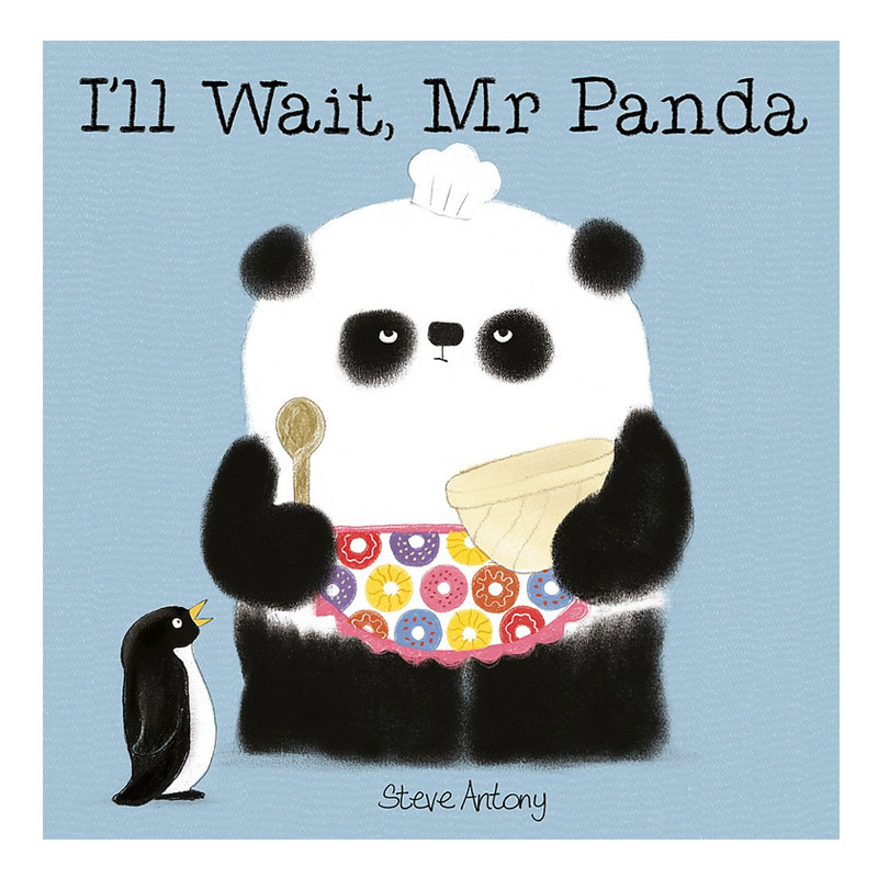 礼貌的熊猫先生:请稍等