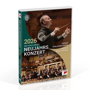 预订【原装进口】2026年维也纳新年音乐会 雅尼克指挥 欧版DVD