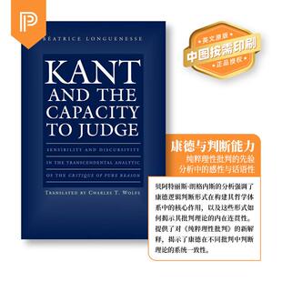 Kant 英语书籍 原著进口原版 Judge康德与审判能力 预售 按需印刷 英文原版 the and 正版 Capacity 纯全英文版