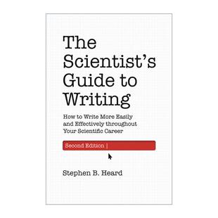 【预售 按需印刷】The Scientist's Guide to Writing 英文原版 纯全英文版正版原著进口原版英语书籍