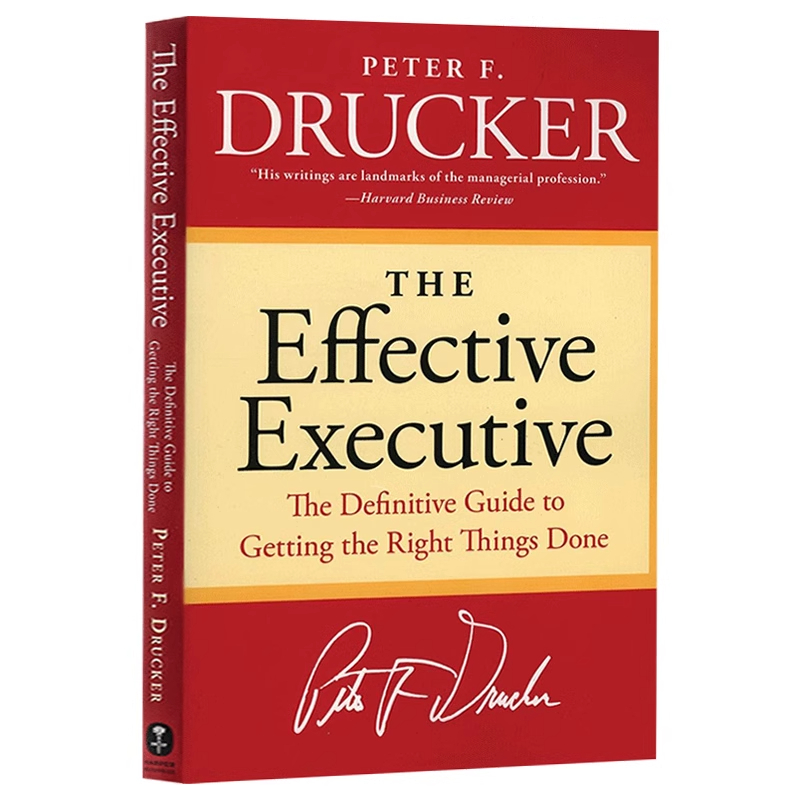 【预售 按需印刷】卓有成效的管理者 The Effective Executive 英文正版 彼得德鲁克 Drucker谈高效能人士的5个习惯 进口书