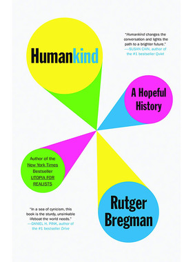 人类 一部有希望的历史 英文 Humankind A Hopeful Histo英语进口书籍 纯全英文版正版原著进口原版英语书籍