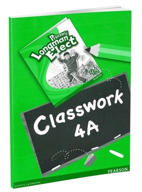 培生朗文小学Primary Longman Elect Classwork 4A学生课堂作业 6-12岁英语教材 原版进口