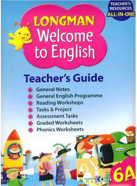 英文朗文小学英语教材Longman Welcome to English Gold Teacher's Guide 教师手册6A 纯全英文版正版原著进口原版英语书籍