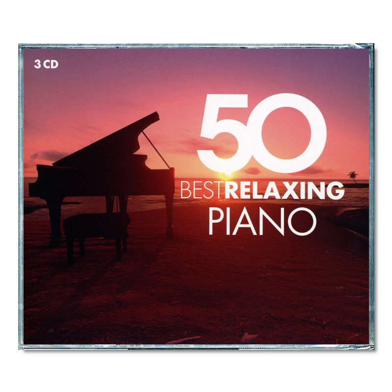 【原装进口】舒心钢琴 名曲50首 Best Relaxing Piano 古典CD唱片