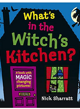 【中图原版】WHATS IN THE WITCHS KITCHEN P  进口书籍书本