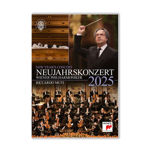 原装 穆蒂指挥 进口 DVD 索尼唱片发行 2025年维也纳新年音乐会