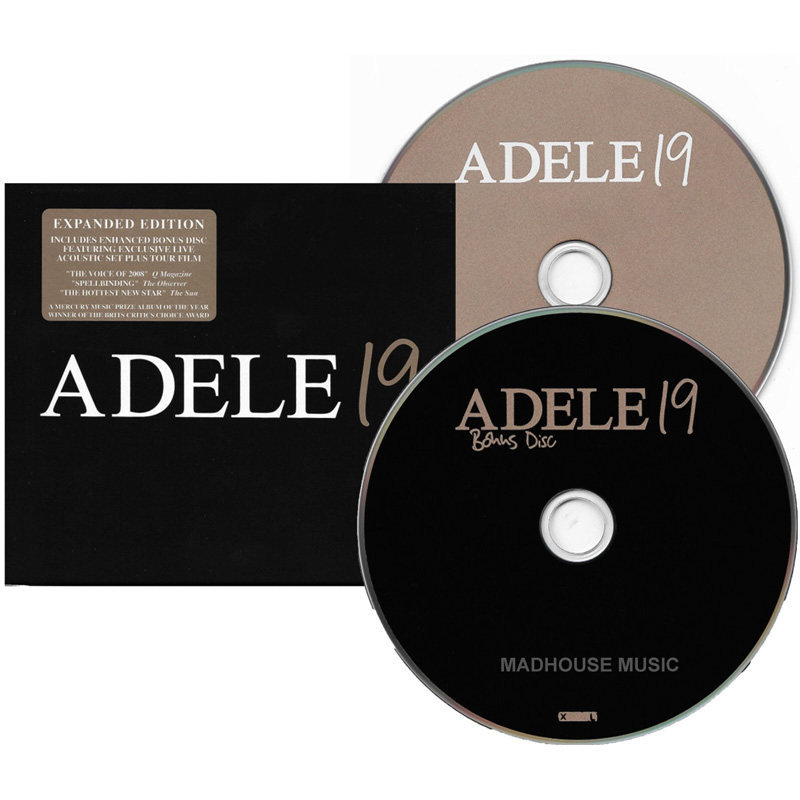 【原装进口】19 豪华版 Adele阿黛尔专辑 流行 2CD唱片 XLCD313X