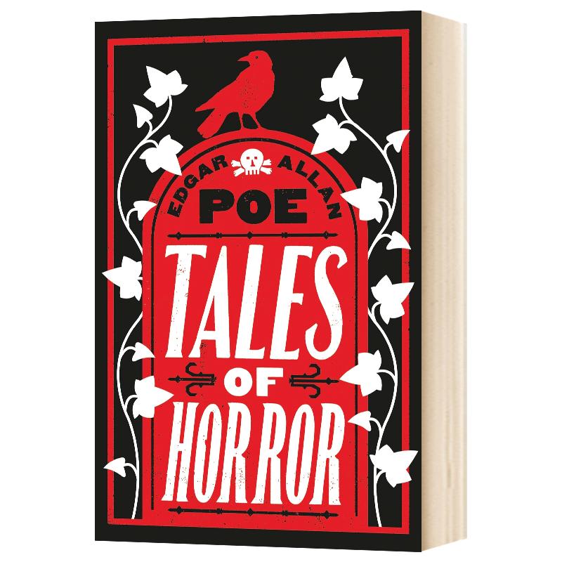 爱伦坡恐怖故事集 英文原版 Edgar Allan Poe Tales of Horror 侦探悬疑推理惊悚 短篇小说 经典名著 全英文正版原著进口英语书籍