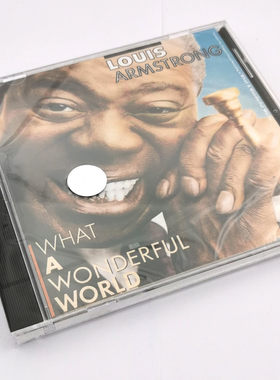 多么美好的世界 阿姆斯特朗 WHAT A WONDERFUL WORLD天碟 CD唱片