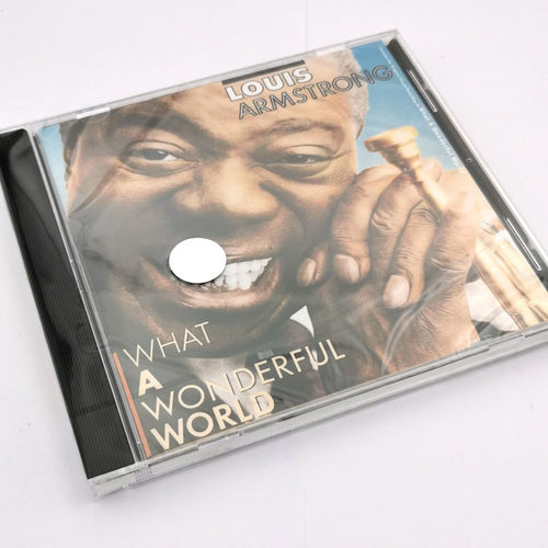 多么美好的世界 阿姆斯特朗 WHAT A WONDERFUL WORLD天碟 CD唱片