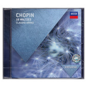 原装 DECCA演奏家系列 进口 阿劳 肖邦19首圆舞曲 古典 CD唱片