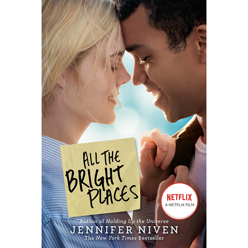 英文所有明亮的地方 All the Bright Places Movie Tie-In Edition小说文学书籍 纯全英文版正版原著进口原版英语书籍