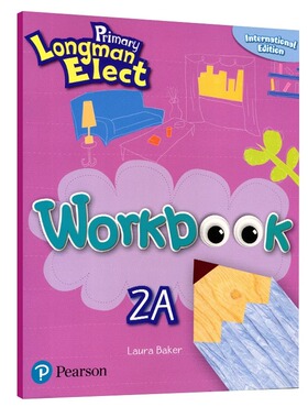 培生朗文小学6-12岁少儿英语教材 Primary Longman Elect 2A Workbook 练习册 二年级上册 Pearson 原版香港外国语学校英语教材
