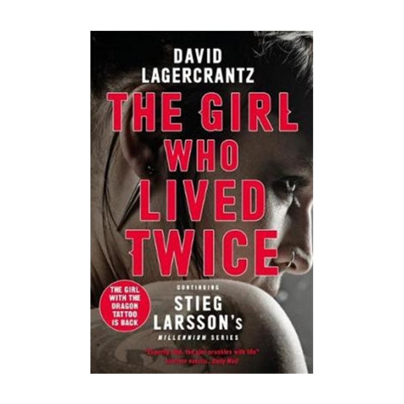 活了两次的女孩 The Girl Who Lived Twice: A New Dragon Tattoo Story 英文原版悬疑推理小说 龙纹身的女孩 英文原版英语书籍