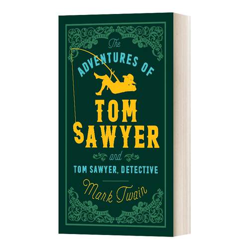 汤姆索亚历险记 英文原版小说 The Adventures of Tom Sawyer 马克吐温 儿童文学名著 课外读物 可搭哈利贝克费恩历险记 英语书籍