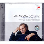 1955年＆1981年 2CD 古尔德作品集 巴赫哥德堡变奏曲 原装 进口