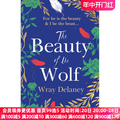 the beauty of the wolf 狼的美丽 英文原版 wray delaney纯全英文版正版原著进口原版英语书籍