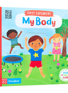 小小探索家系列我的身体英文绘本first explorers my body 幼儿知识探索启蒙 英文版儿童英语纸板书 进口书籍 英文原版英语书籍