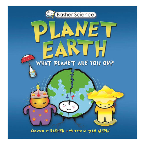 英文好玩的科学书 地球 Basher Science Planet Earth 认识地球 What Planet Are You On?你在哪个星球 纯全英文正版英语书籍