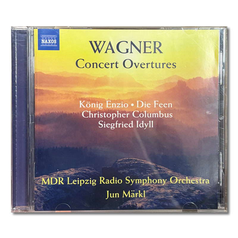 【原装进口】瓦格纳 音乐会序曲＆齐格飞牧歌 NAXOS 古典 CD唱片