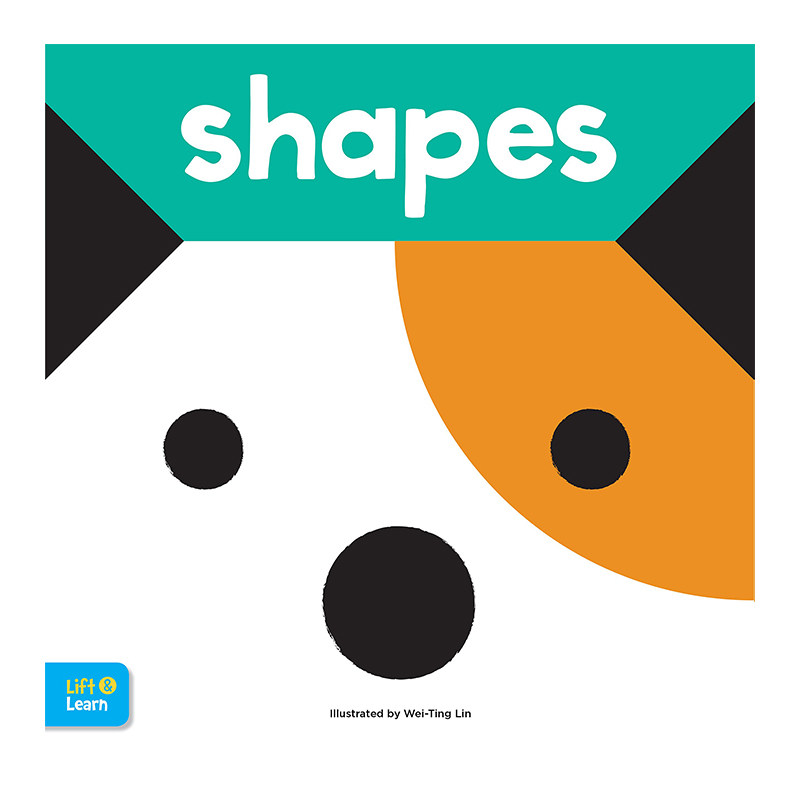 Shapes 形状 立体学习书 交互式绘本揭示幼儿基本概念 低幼儿童纸板书 纯全英文版正版原著进口原版英语书籍