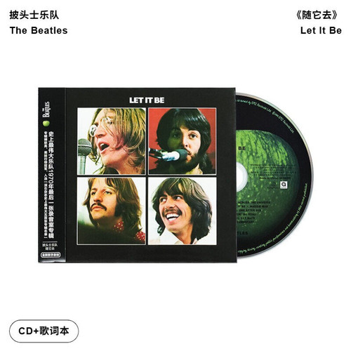 【引进版】The Beatles 披头士乐队专辑 Let It Be 随它去 CD唱片