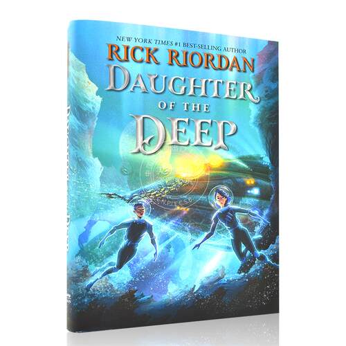 海的女儿 英文原版 Daughter of the Deep 雷克·莱尔顿Rick Riordan 波西杰克逊作者 青少年科幻小说书 纯全英文正版英语书籍
