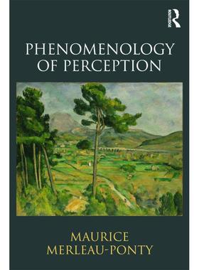 【预售 按需印刷】感知现象学 英文原版 Phenomenology of Perception 纯全英文版正版原著进口原版英语书籍