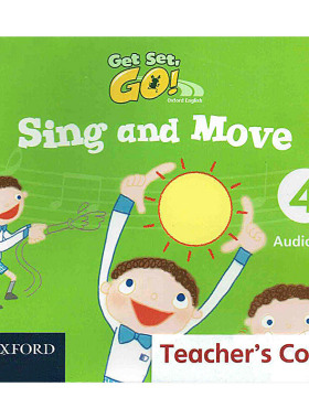 Get Set Go sing and Move CD 4 纯全英文版正版原著进口原版英语书籍