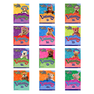 培生香港朗文小学英语教材Primary Longman Elect Listening 1听力练习册6-12岁少儿英语Pearson外国语学校教材 英文原版英语书籍