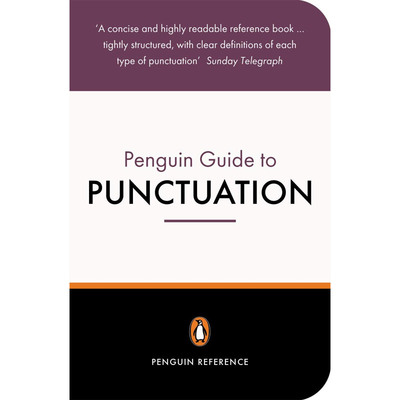 【中图原版】The Penguin Guide to Punctuation Penguin Reference Books 英文 企鹅参考书系列标点符号指南 R L Trask
