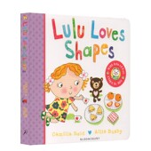 Lulus系列 Shapes 露露Lulu 纸板翻翻书 s系列 露露爱形状 绘本 启蒙认知书 Loves 英文原版 进口英语书籍 Lulu 正版 幼儿启蒙