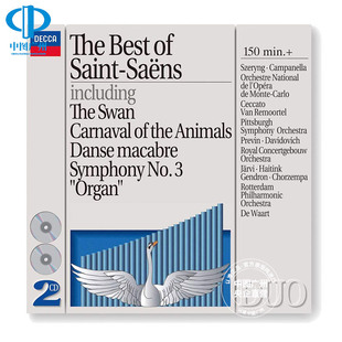 2CD The Best Saint 圣桑作品精选 Saens 中图音像